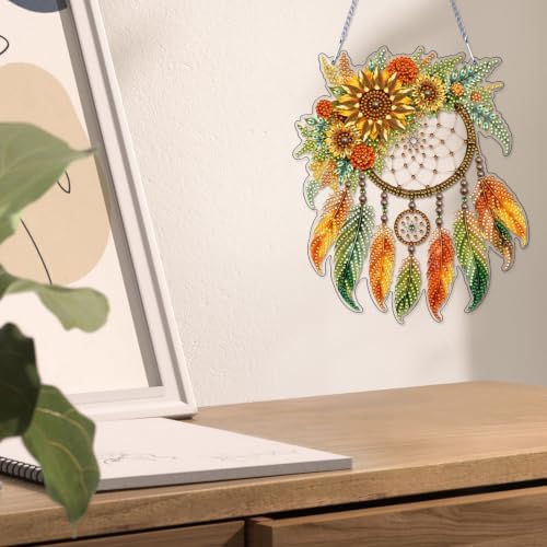 VODAPYC Dream Catcher Diamond Art Hanging Kits for Adults