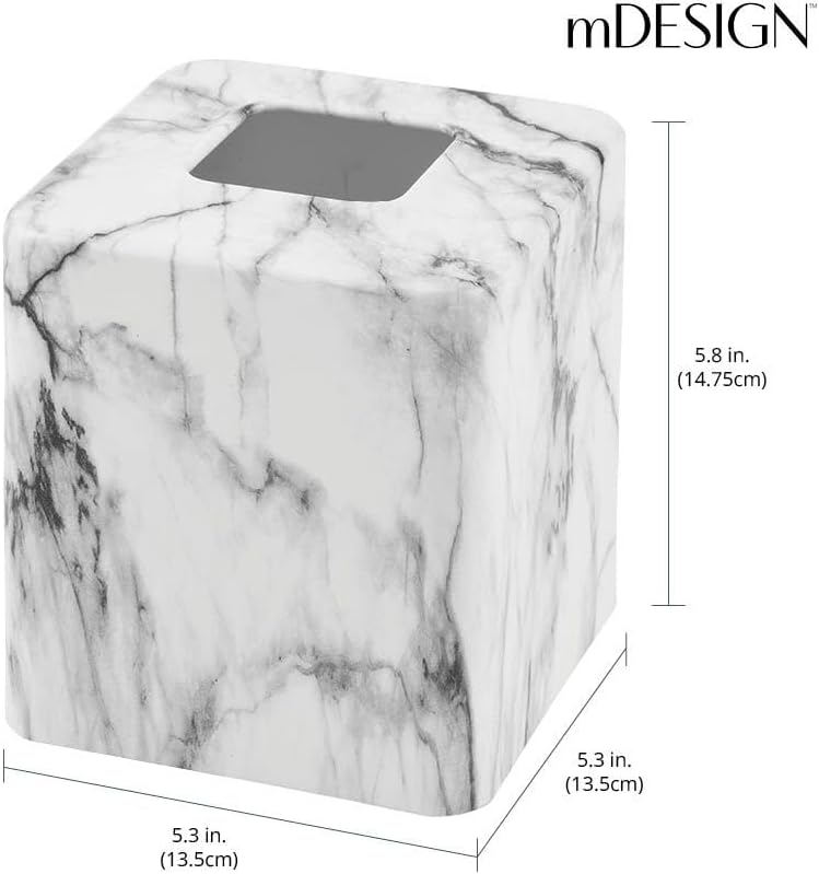 Modern Facial Paper Holder / Marble