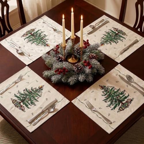 Spode - Holiday Placemat Set, 4 Piece Placemats