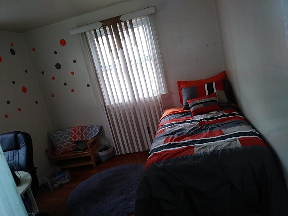Polka Dots Stickers / 30 Decals / Orange