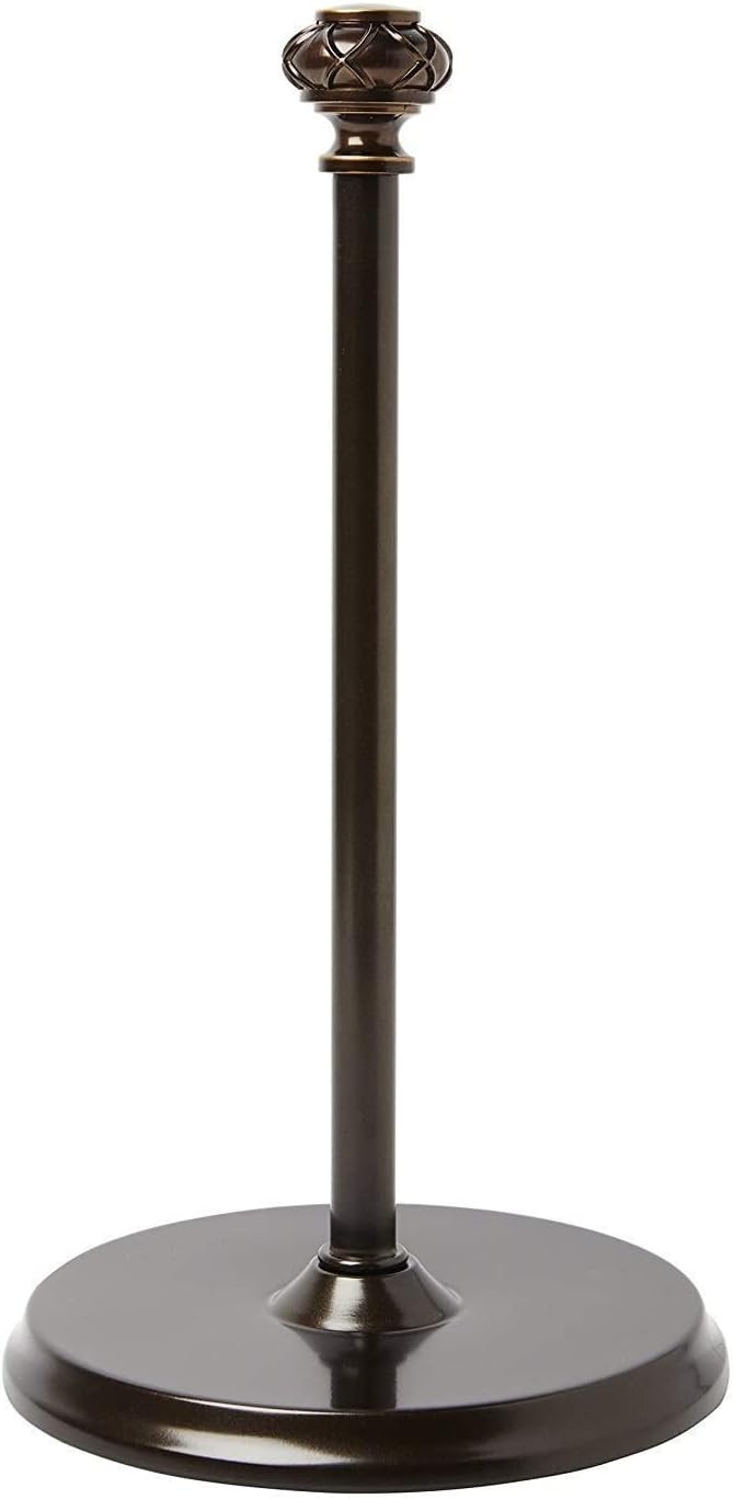 Paper Towel Holder Stand for Countertop, Decorative Freestanding | Paper Towel Holder with Non-Slip Weighted Base