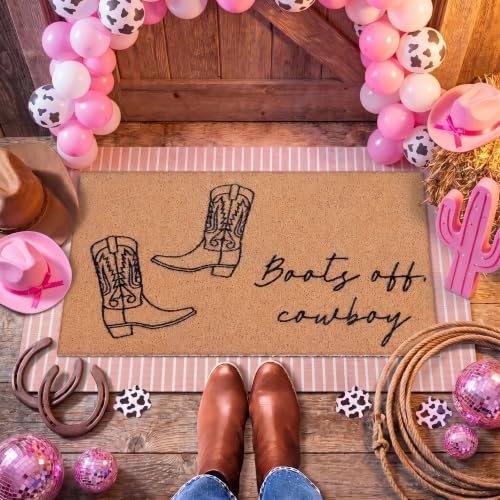 Tinideya 2 23.6 X 35.4 Inches Cowboy White Pink Brown