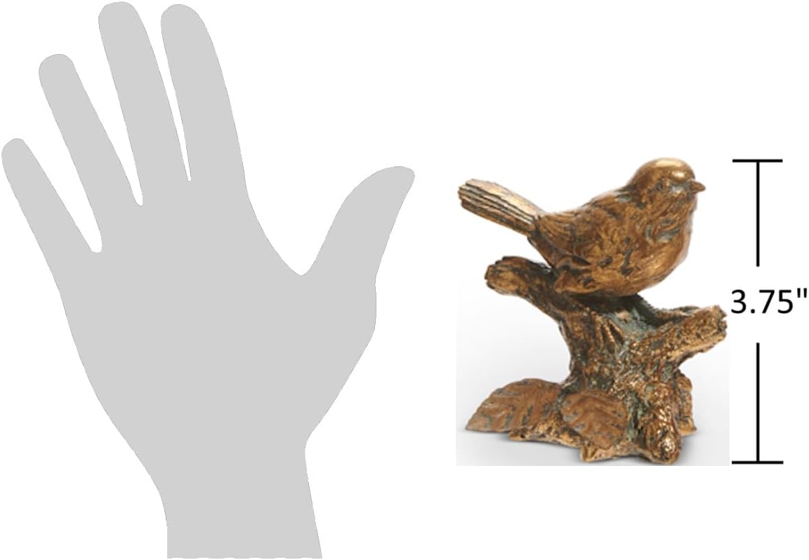 Antique Style Bird Figurine / Bronze