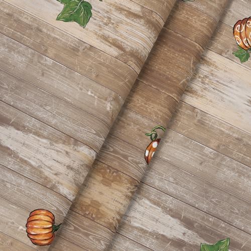 Horaldaily Fall Tablecloth 60 x 60 Inch Round Thanksgiving Autumn Harvest