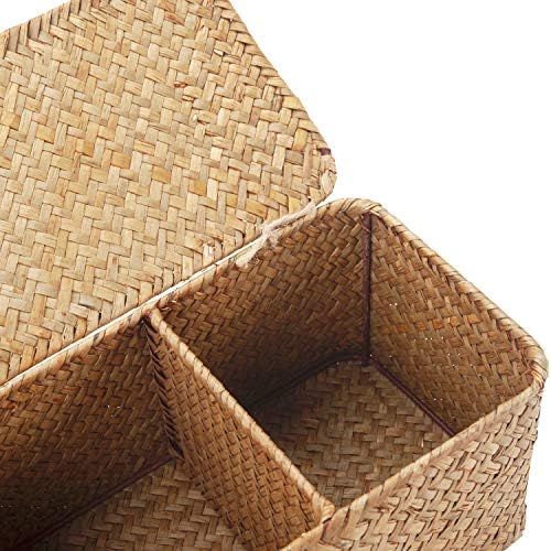 Seagrass Storage Basket / Natural 3 Sections