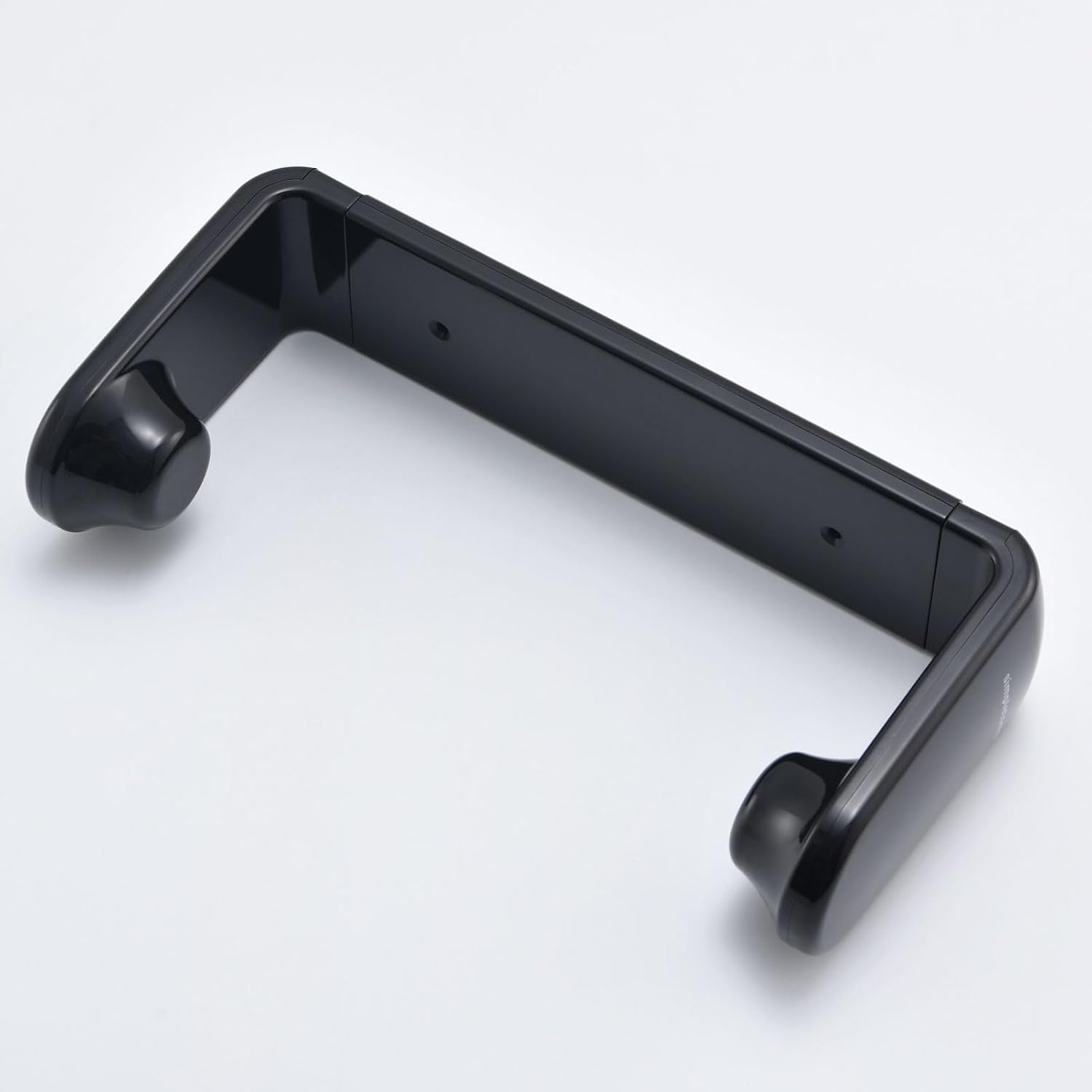 simpletome Paper Towel Holder ONE Hand Tear Adaptive Tension Arm Adjustable Length 9.4-11inch/24-28cm (Black)