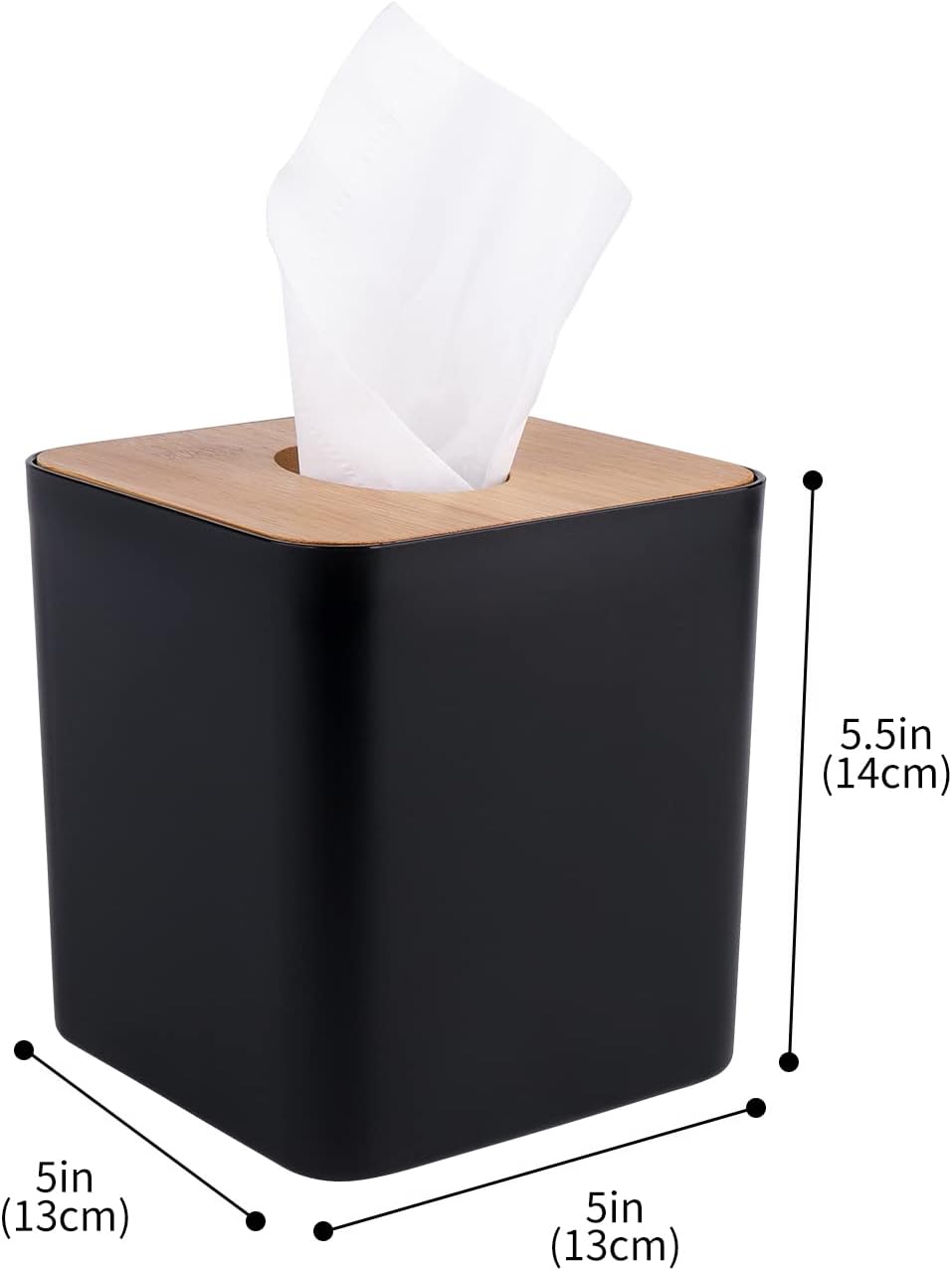 Tissue Holders / Tissue Box Cover / Black