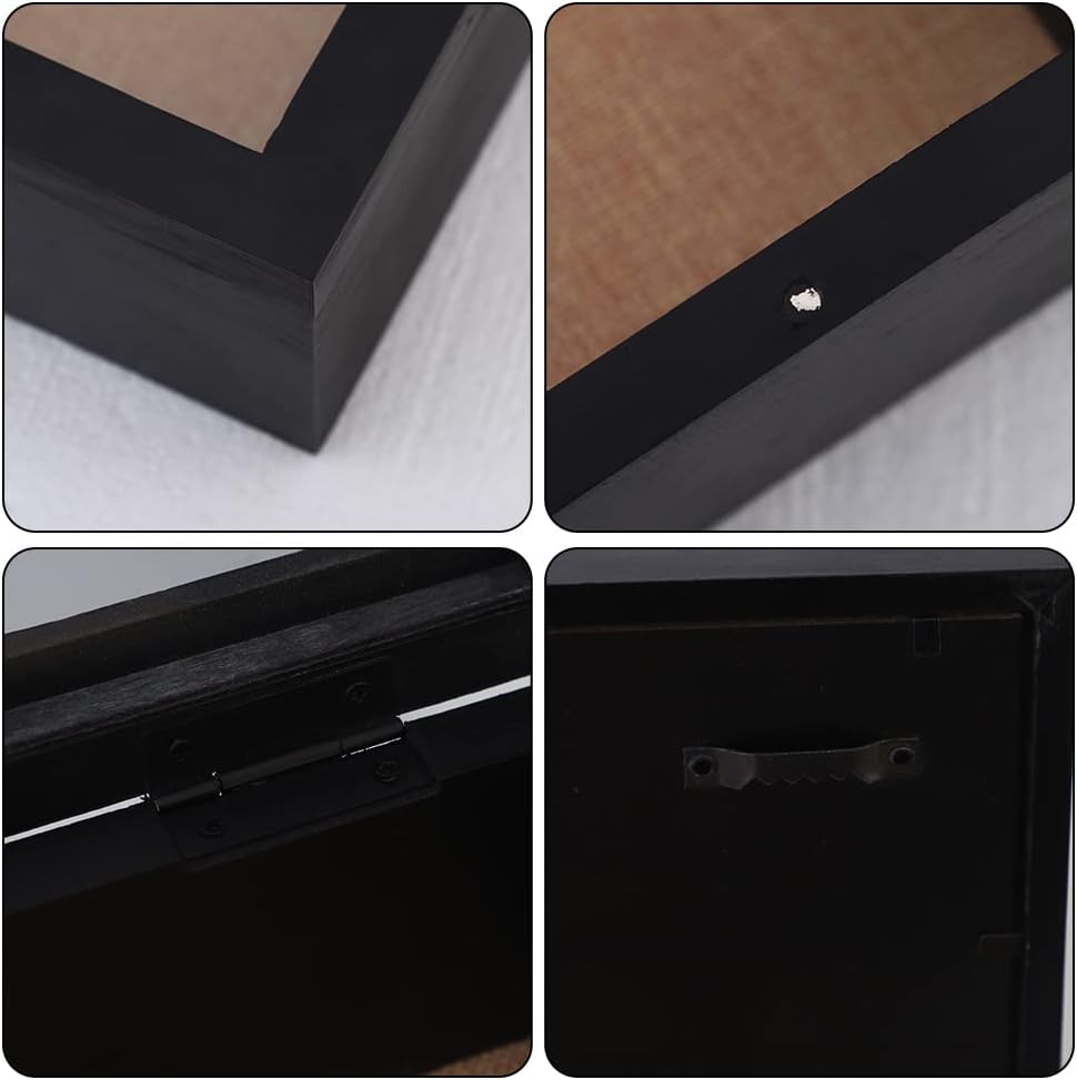Large Shadow Box 16x20 Extra Deep Shadow Boxes Display Cases, Front Opening Shadow Boxes Bulk with Magnetic Door for