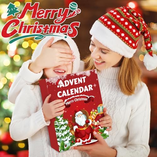 Advent Calendar 2026, 24 Days of Christmas Countdown Calendar