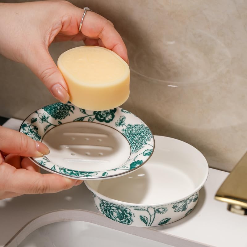 Double-Layer Round Soap Tray / Style D