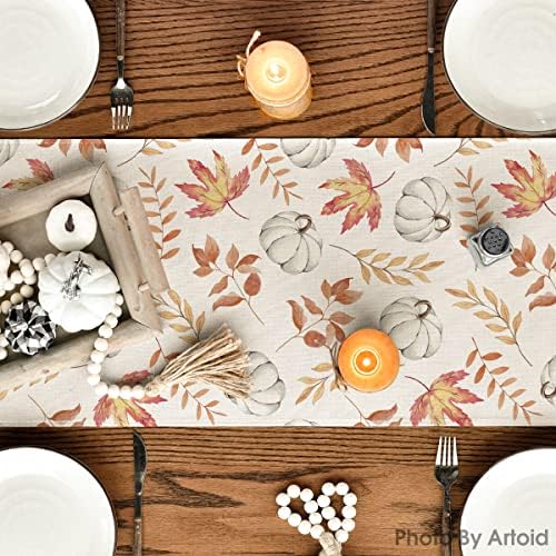 Artoid Mode 210 GSM Fall Table Runner Home Party Decor 13x108 Inch
