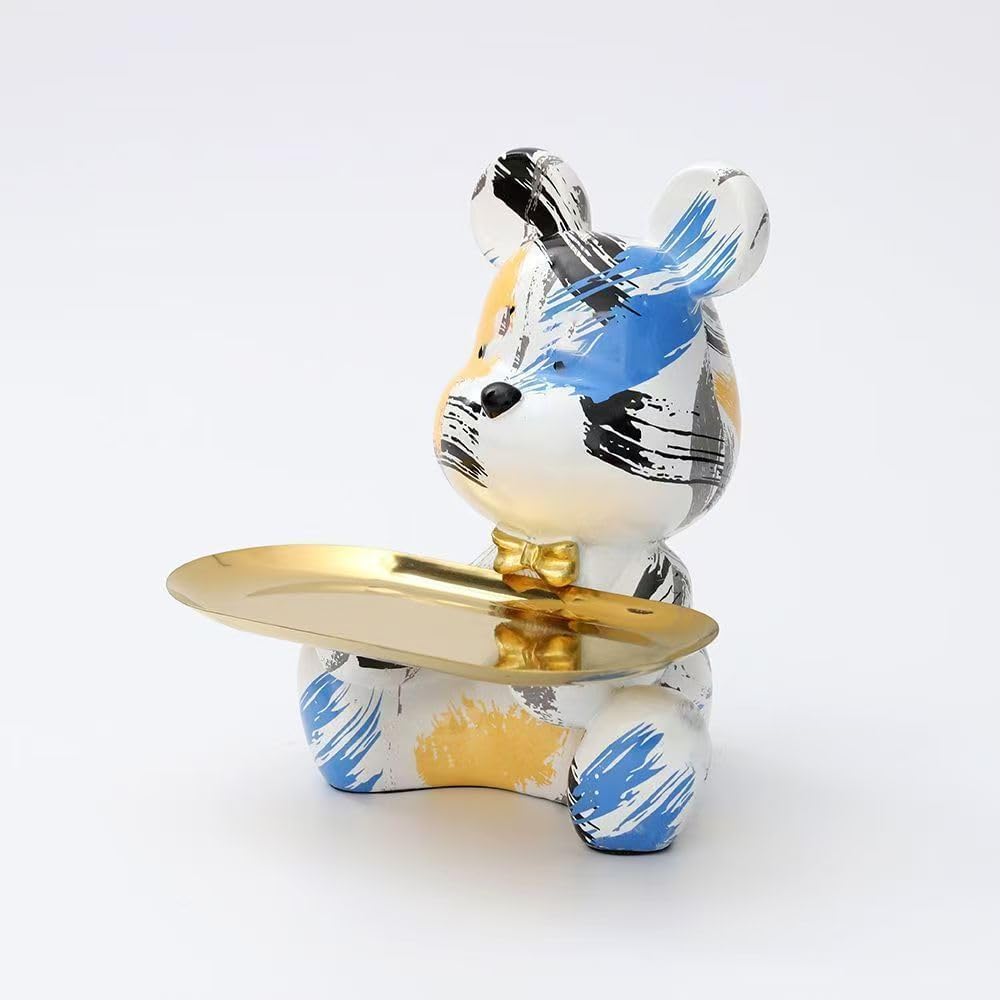 Jewerly Tray Animal Sculpture / Brush Paint