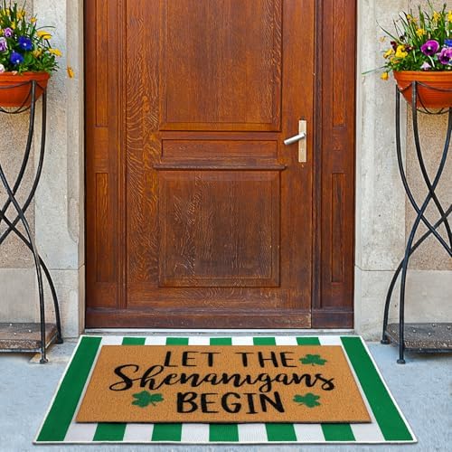 Tinideya 2 23.6 X 35.4 Inches Irish Festival Green White