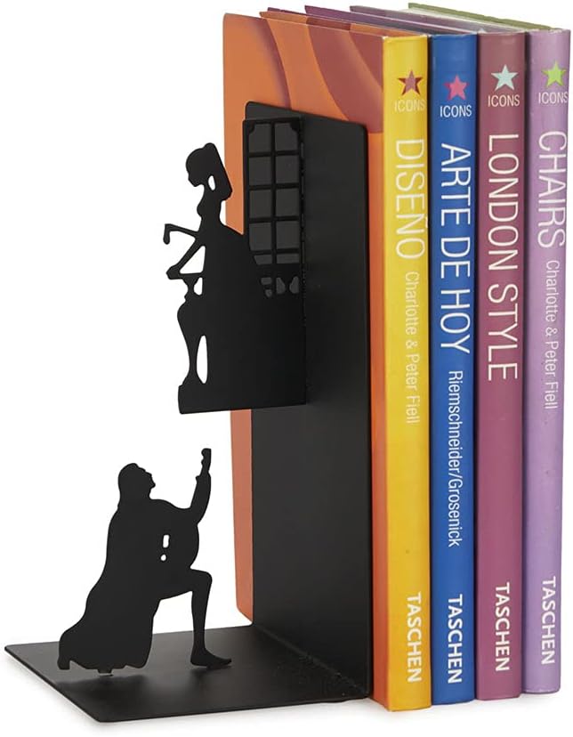 Romeo & Juliet Metal Bookend