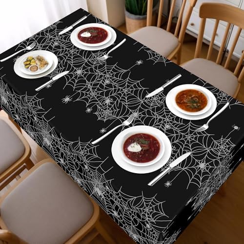 Childom 3 Pack Halloween Tablecloth Rectangle Table,Halloween Decorations