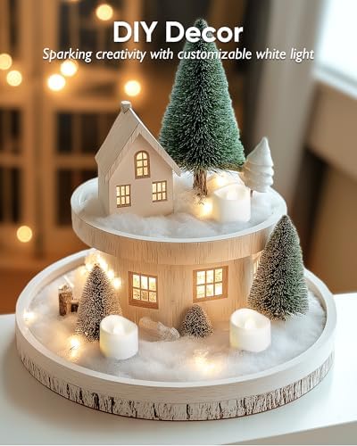 Homemory 12-Pack Flameless Tea Lights Candles Battery Operated, 200+ Hours