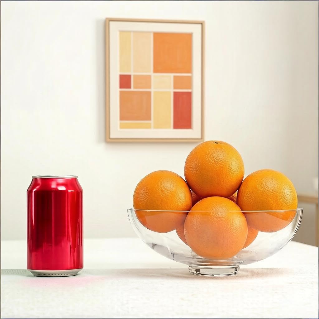 Glass Small Decorative Footed Bowl Fruit Display Terrarium Compote Pedestal Vase Kitchen / Petite