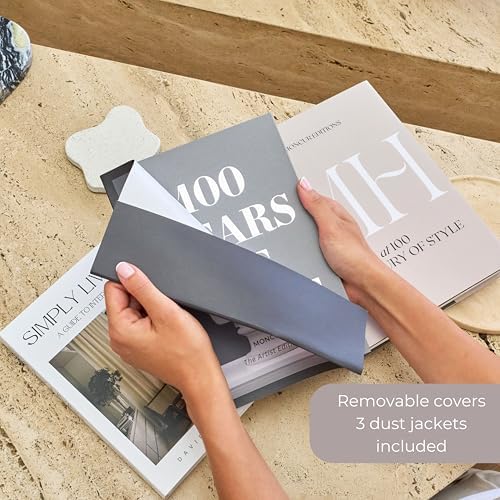 Real Blank Pages and Removable Covers Set / Gray