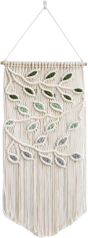 Macrame Hanging Tapestry Boho Hand Woven Tapestries Dream Catchers Boho Wall Art Decor Home / C2