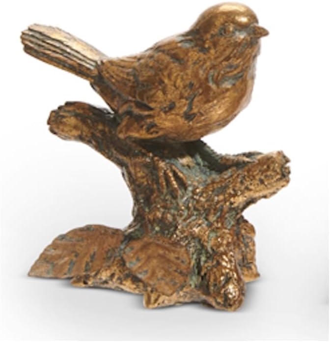 Antique Style Bird Figurine / Bronze