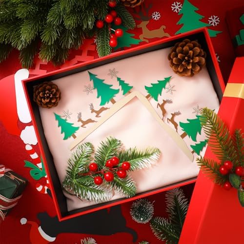 Morningro 4 Pcs Christmas Themed Door Frame Topper Metal Wall Art
