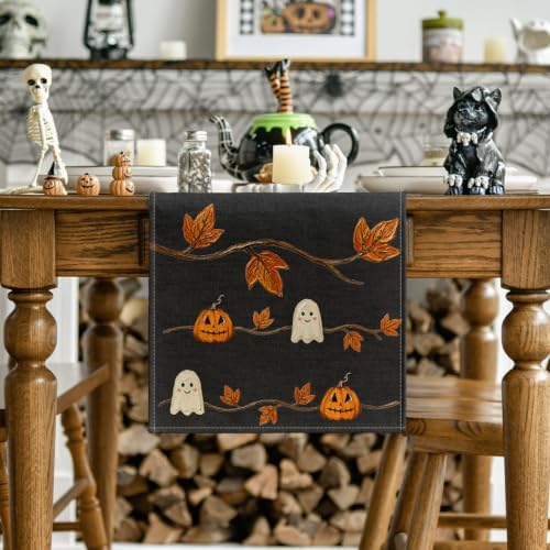 Artoid Mode 210 GSM Halloween Table Runner Home Party Decor 13x36 Inch