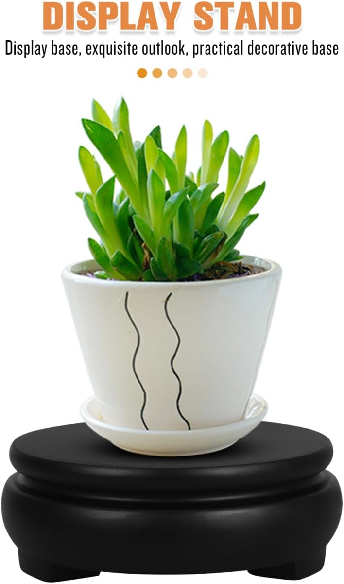 Wood Vase Stand Trophy Base