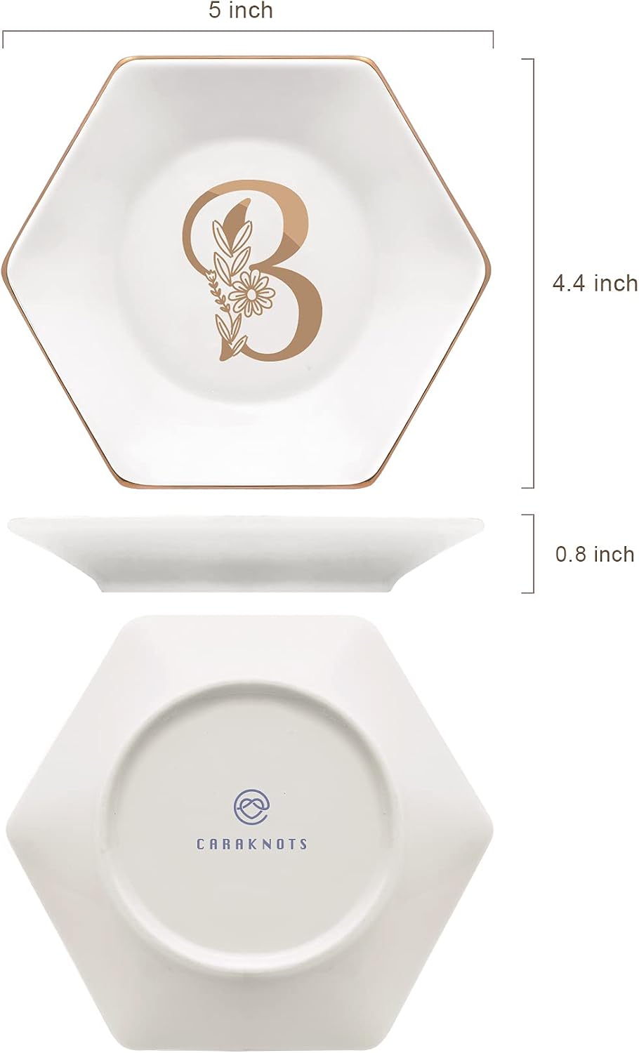 Ceramic Ring Holder / B / White