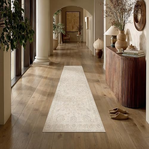 2x6 Light Cream Neutral Runner Rug