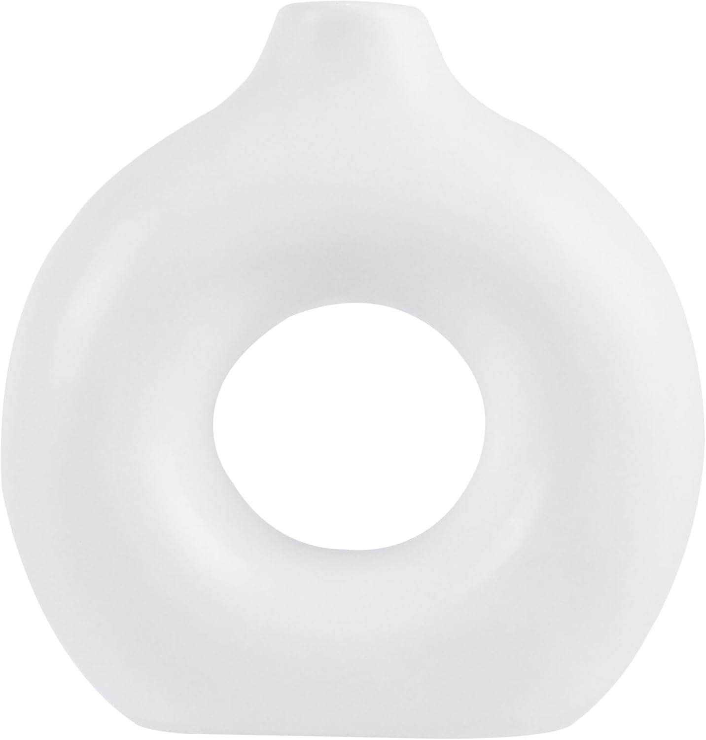 Fresh Or Artificial Flowers / White / Donut