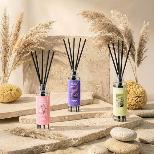 Airkeep Reed Diffuser Oil Refill/Cherry Blossom/3.38 oz/1 Pack/Air Freshener & Aromatherapy Essential Oil Blend for