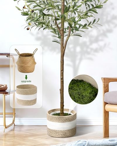 Artificial Olive Tree 5.5FT Faux Indoor Decorative Plant