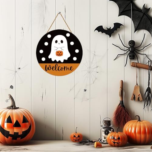 Halloween Decorations Indoor Halloween Wreaths for Front Door Decorations