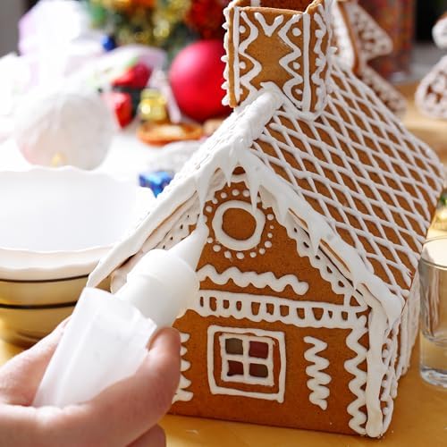36 Set 6'' Christmas Crafts Gingerbread House, Cardboard House Decorations