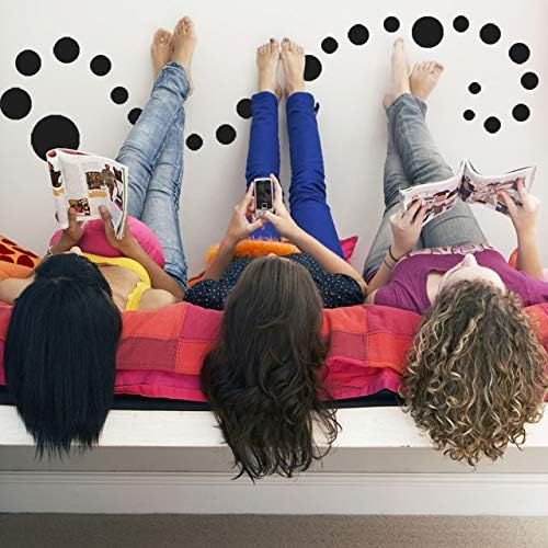 Polka Dot Wall Decals / Black