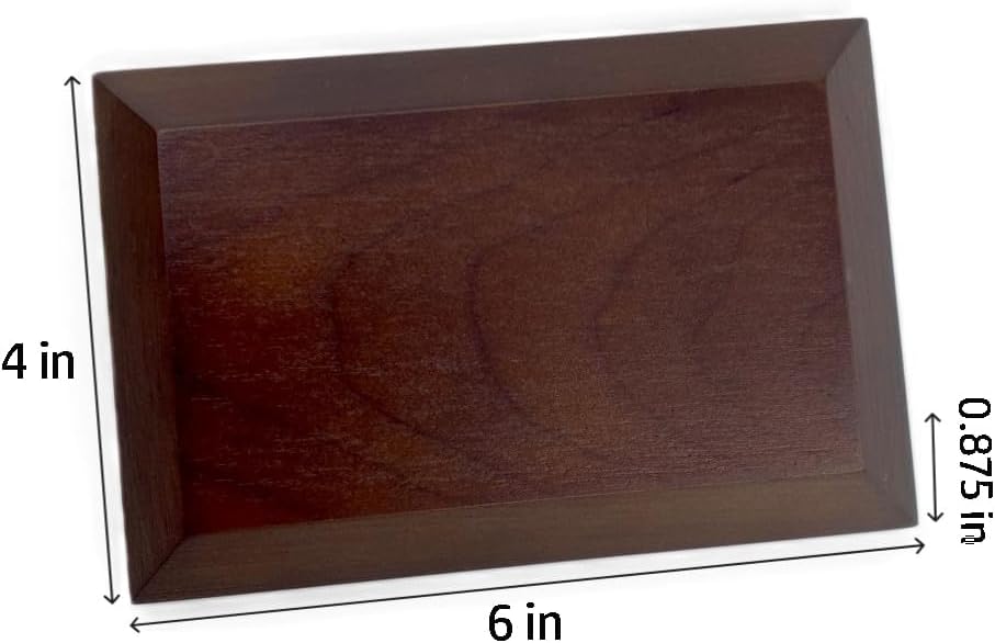 Rectangular Wood Display Base / Brown