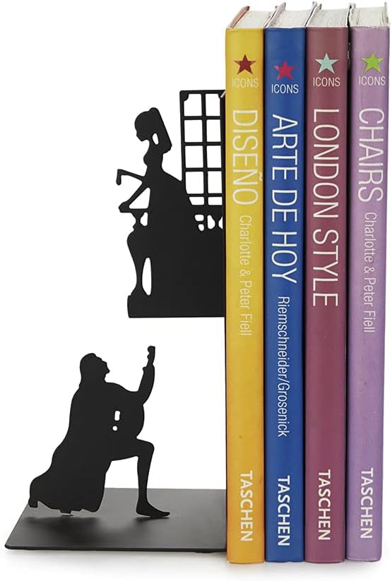 Romeo & Juliet Metal Bookend