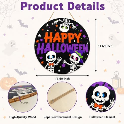 Halloween Door Decorations, Halloween Decor for Door for Gifts