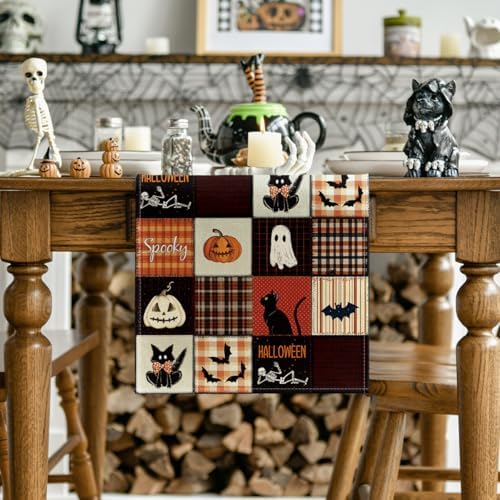 Artoid Mode 210 GSM Halloween Table Runner Home Party Decor 13x72 Inch