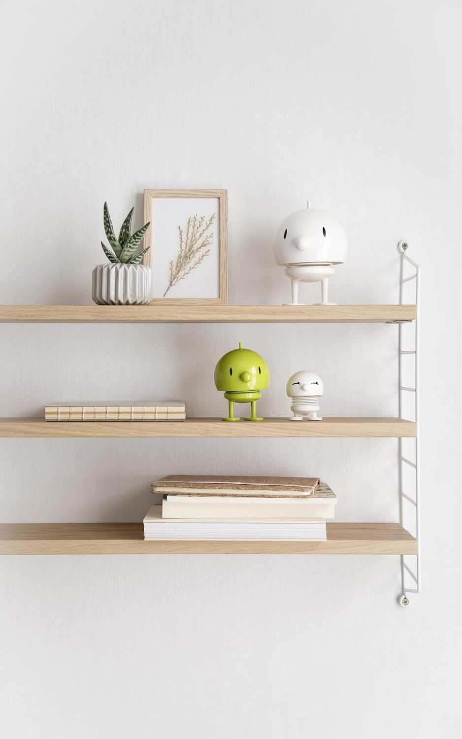 Scandinavian Design Bumble Height / Decoration Gift Idea / Medium / Chrome / Silver / 4.2 Inch
