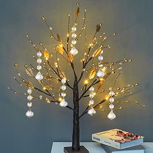 Jishi 30pk Crystal Diamond Ornaments for Christmas Tree Decorations, Hanging Clear Plastic Acrylic Diamonds for Wedding Anniversary Party Decoration Centerpieces Chandelier Prism Drop Pendant Supplies