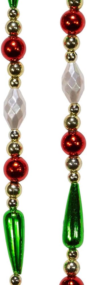 Water Drop Beaded Garland / Gold