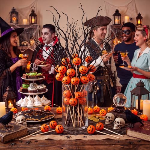 Soulchen 24 Pcs Halloween Spooky Pumpkin Centerpieces Set