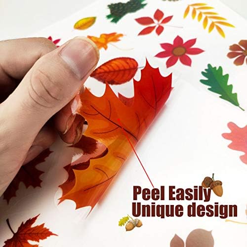 Fall Decorations 324 PCS Fall Window Clings Stickers Decorations
