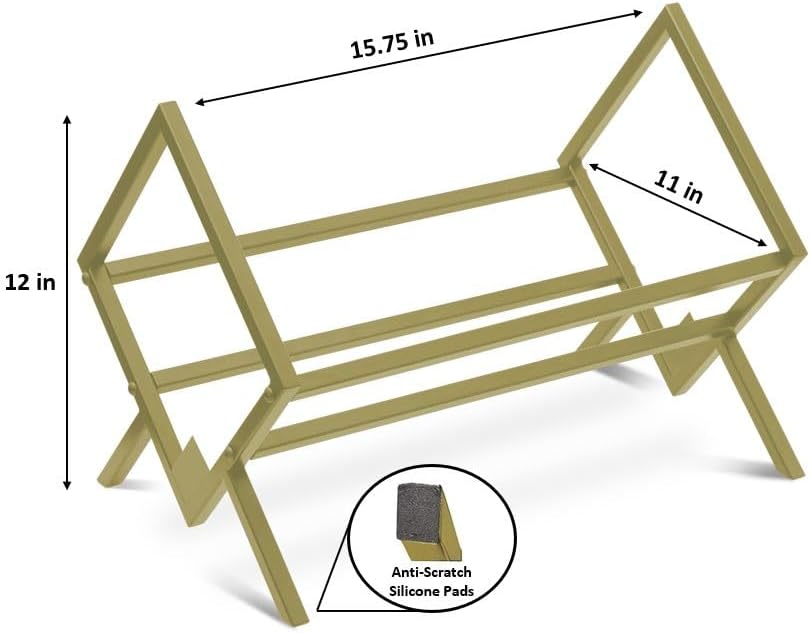 MODERN VINYL Record Storage Holder - Vinyl Record Holder Stand 80-100 LP - Vinyl Record Storage RacK - Quick Assebmly