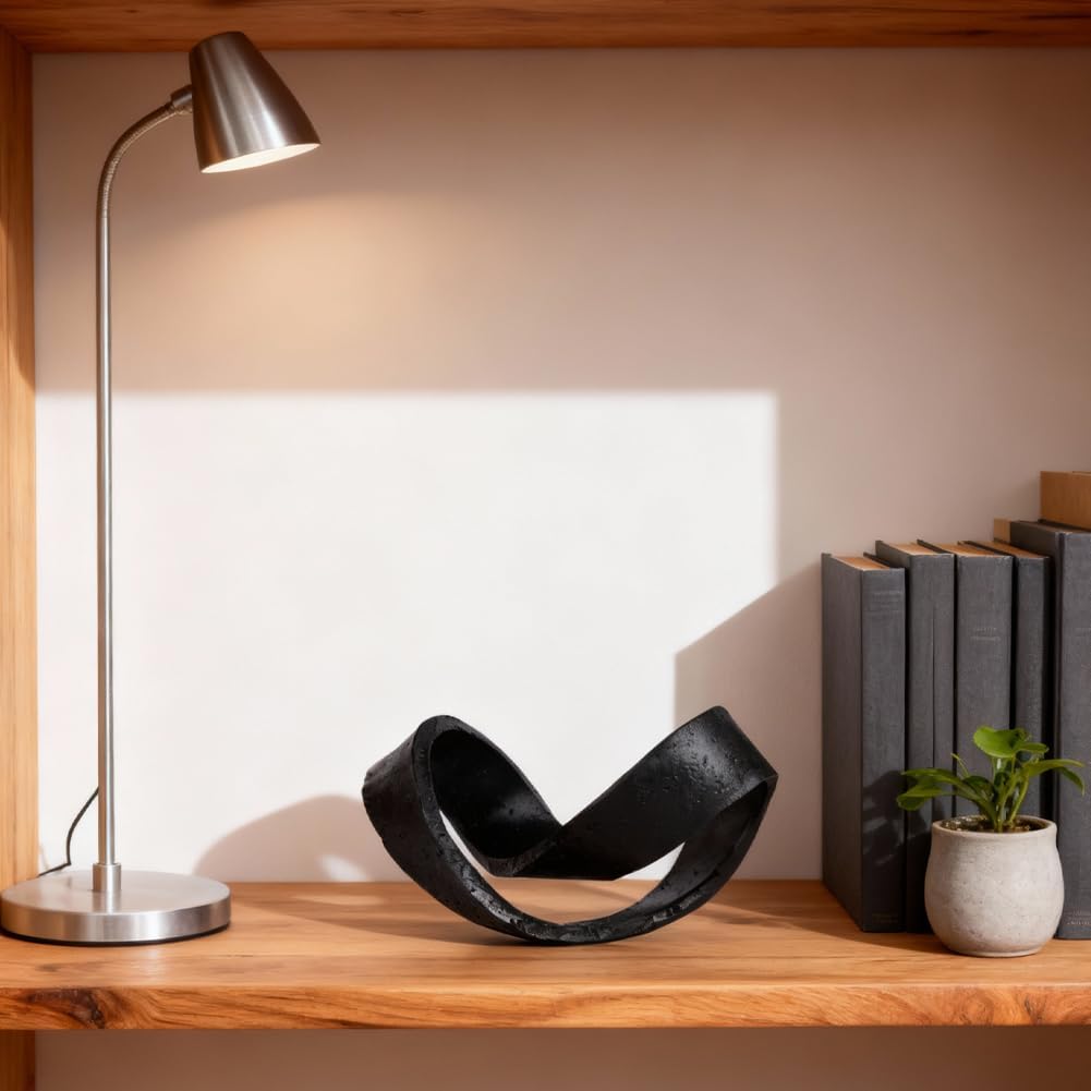 Multi-Angle Abstract Art Statue / Black