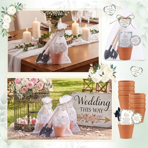 Amyhill 50 Sets Let Love Grow Wedding Favors for Guests Bulk
