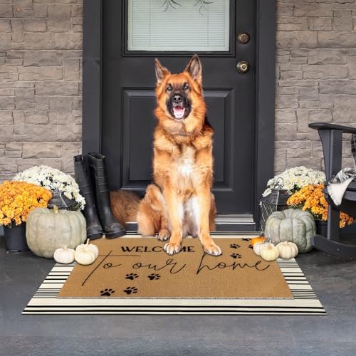 Tinideya 2 23.6 X 35.4 Inches PET Black White Brown