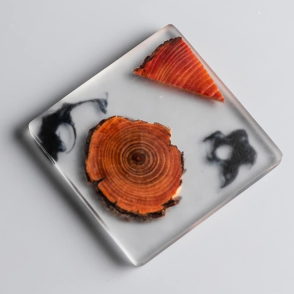 Holder / Cool Coaster Art / 6 Square Set / Set of 6