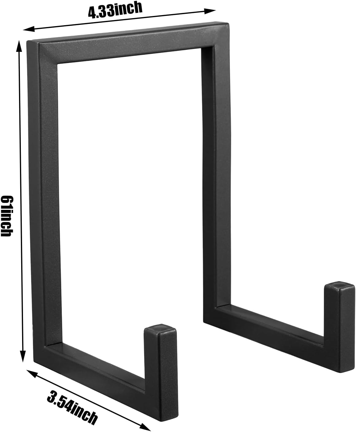 2 Pcs Large Plate Stands for Display Metal Frame Plate Holder Display Stand Decorative Table Top Easels for Picture